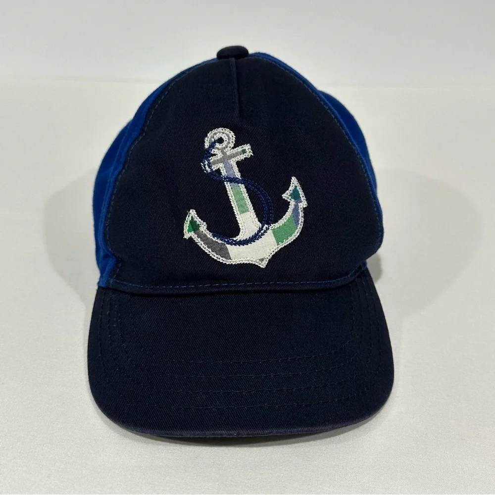 Gymboree Toddler Boys Nautical Anchor Baseball Hat